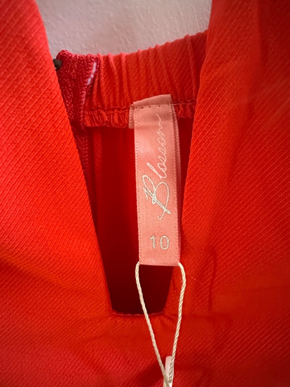 Red Strappy Sweetheart Midi Dress - Picture 7 of 7